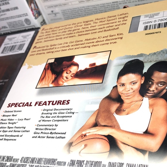 Lot of (4) DVD Video Movies B/W, Love & Basketball, Something New, Players Club - Picture 10 of 16